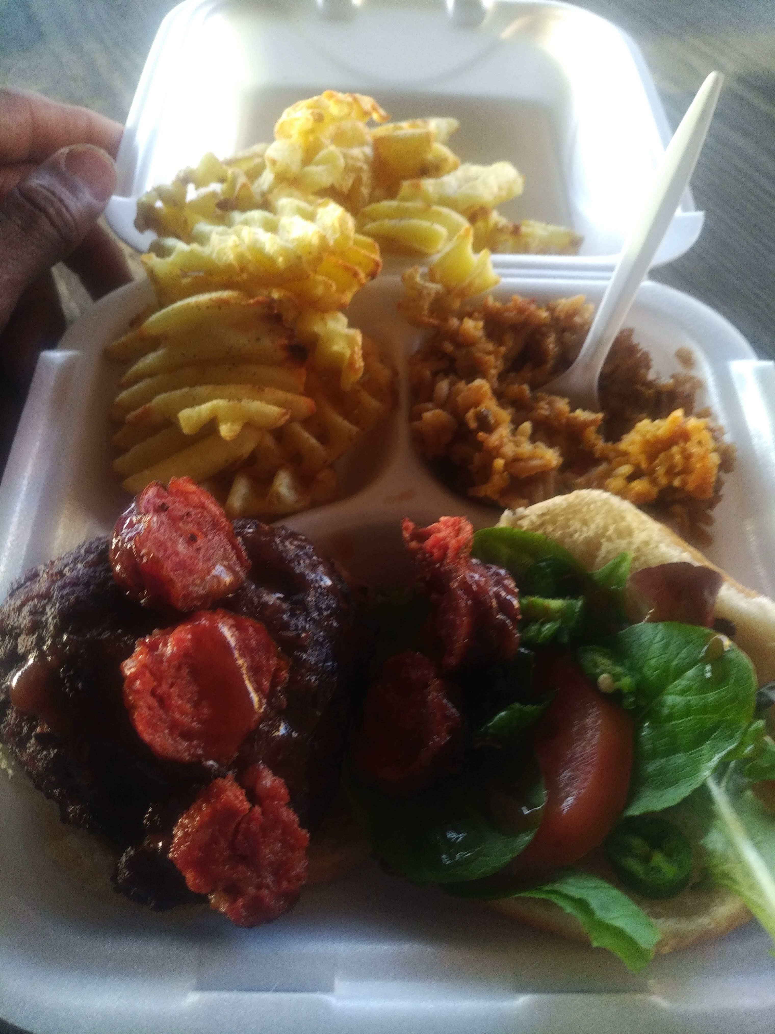 Smoked Angus Beef Burger