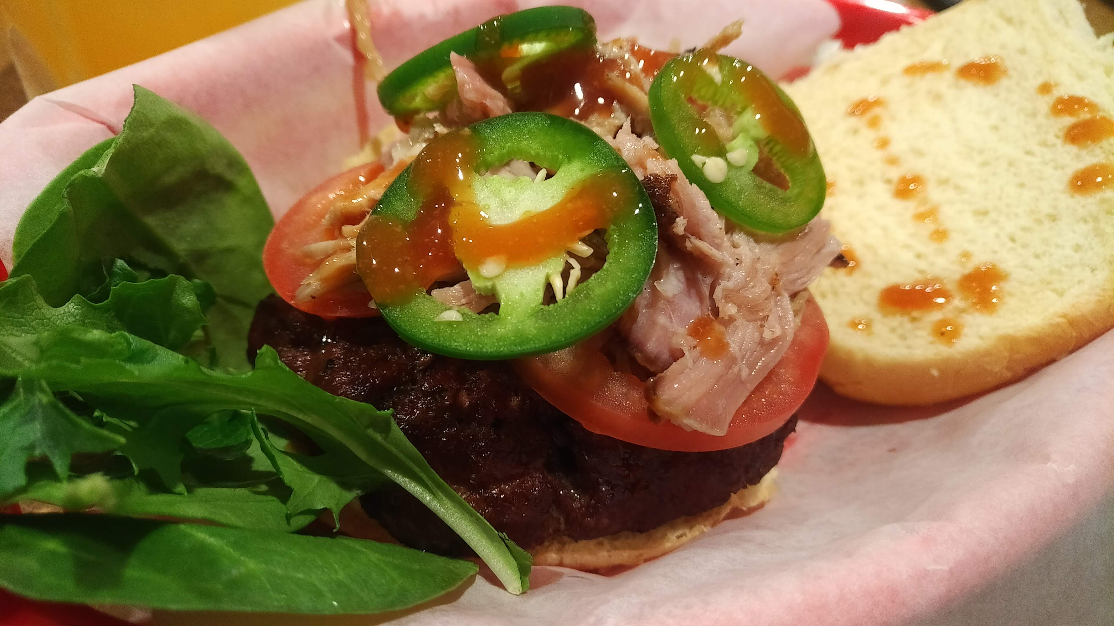 Smoked Angus Beef Burger